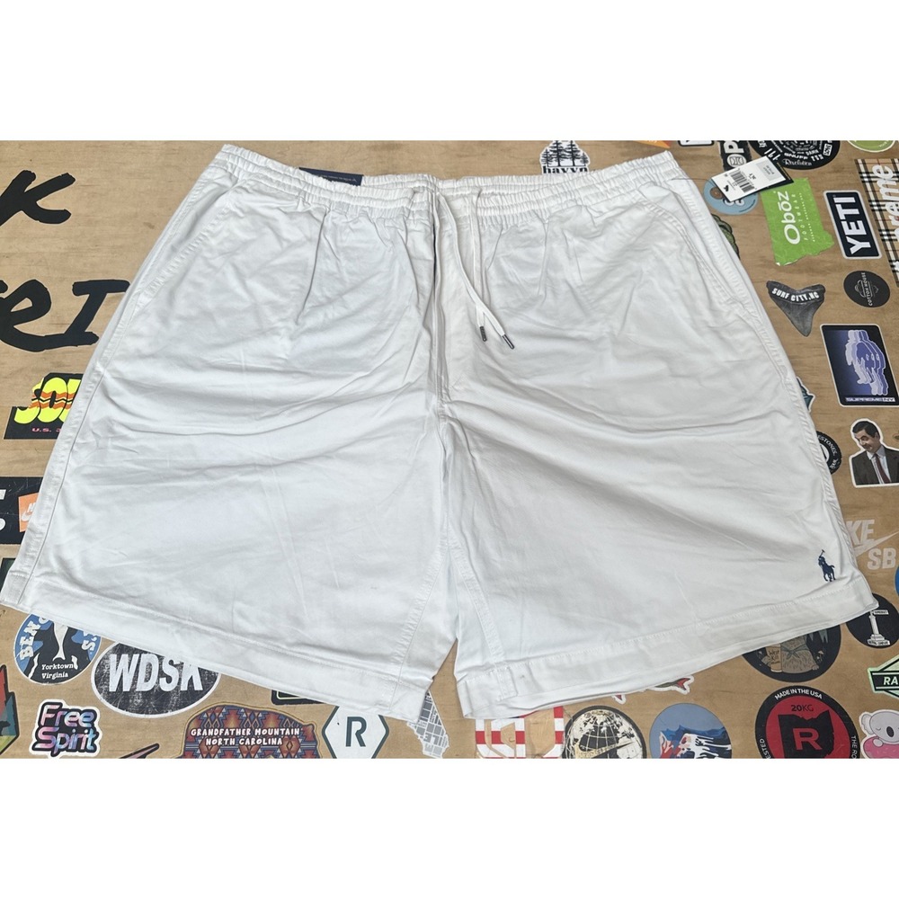 Polo Ralph Lauren Chino SHORTS Mens 1XB Classic Elastic Waist  MSRP $110 NEW